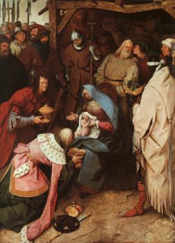 Pieter The Elder Bruegel : The Adoration of the Kings